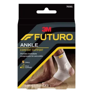 3M™ Futuro™ Comfort Lift™ Ankle Support, Beige, Small, Pull-On, 1 Box of 3