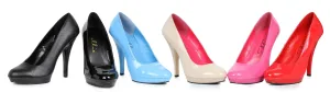 5" Heel Simple Wide Width Pump (ES521-FEMME-W)