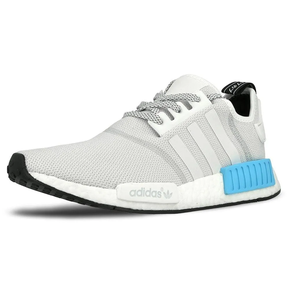 Adidas NMD_R1 Reflective White-Bright Cyan