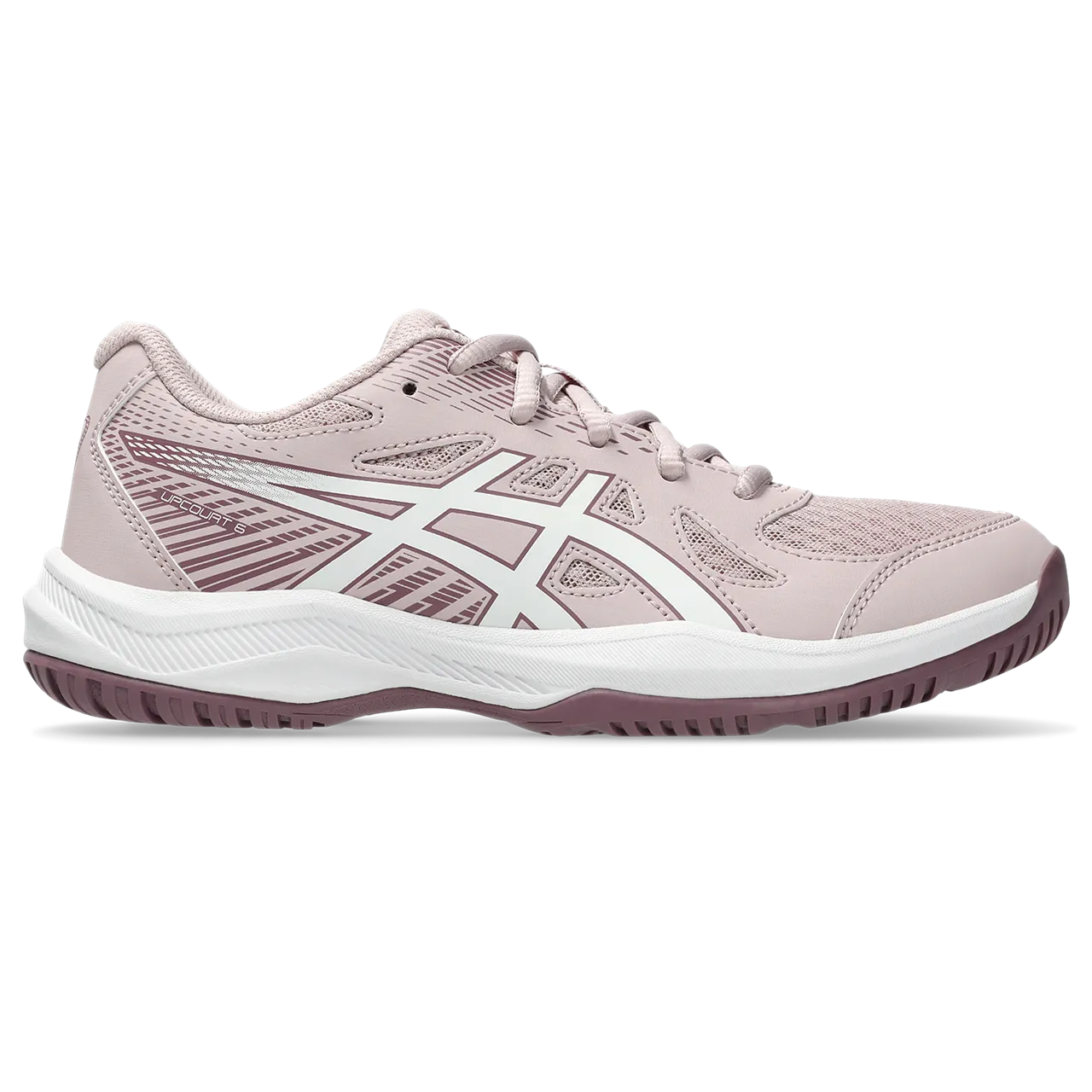 Asics Junior Upcourt 6 Indoor Court Shoes Watershed Rose