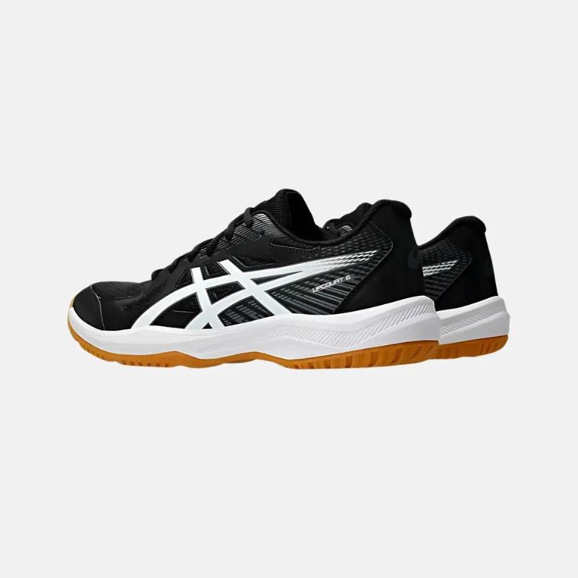 Asics Upcourt 6 Men's Badminton Shoes - Black/White