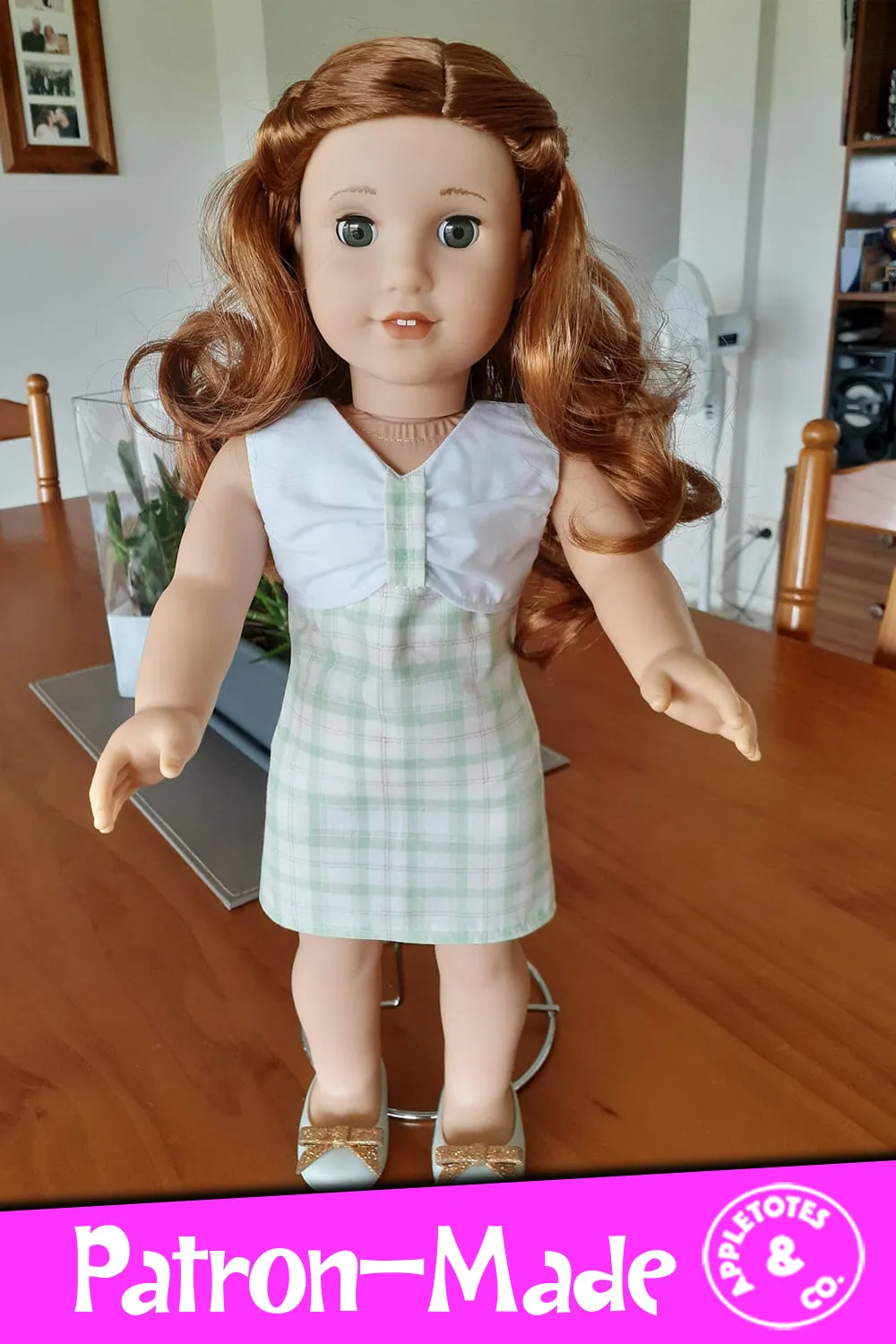 Avery Dress Sewing Pattern for 18 Inch Dolls