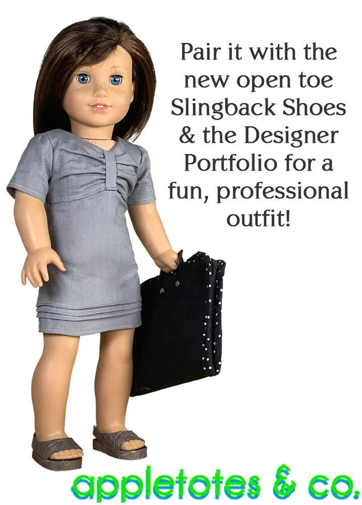 Avery Dress Sewing Pattern for 18 Inch Dolls