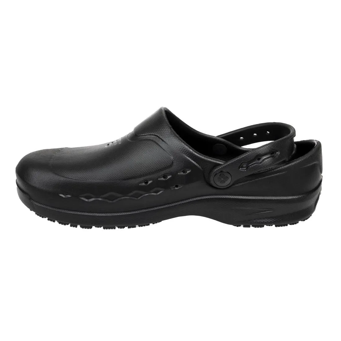 BB569-37 Shoes for Crews Zinc Clogs Black