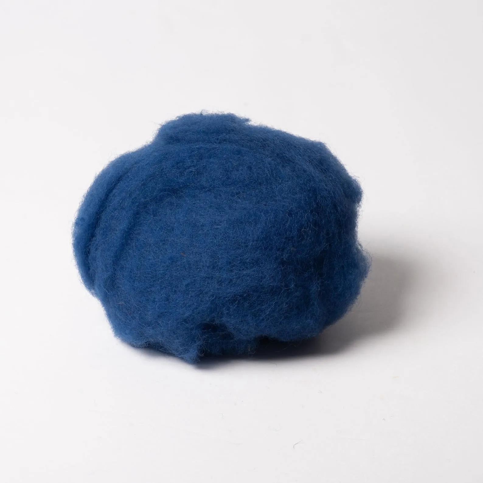 Blue Wool for Wet Felting, Tyrolean Bergschaf