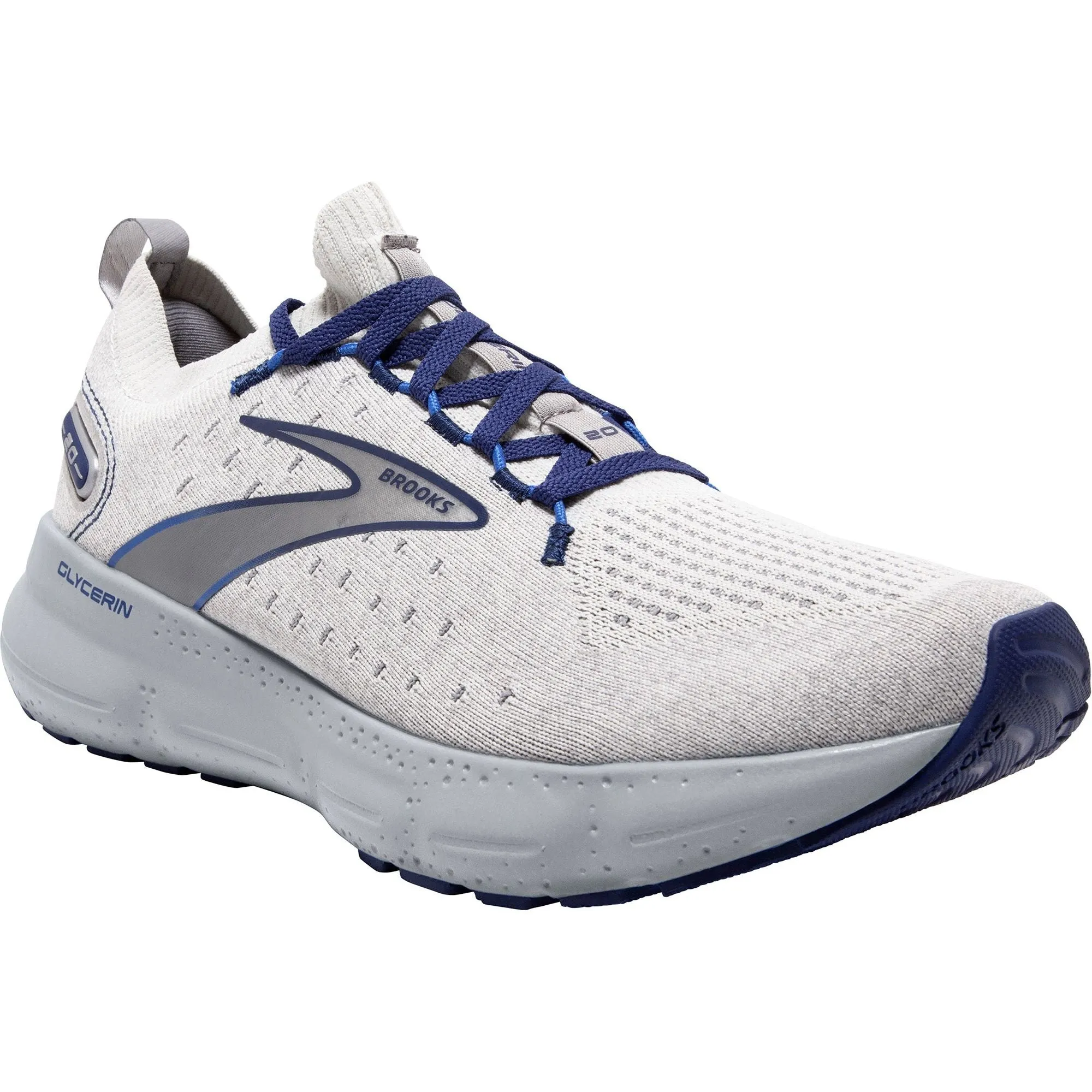 Brooks Glycerin StealthFit 20 Mens Running Shoes - Grey