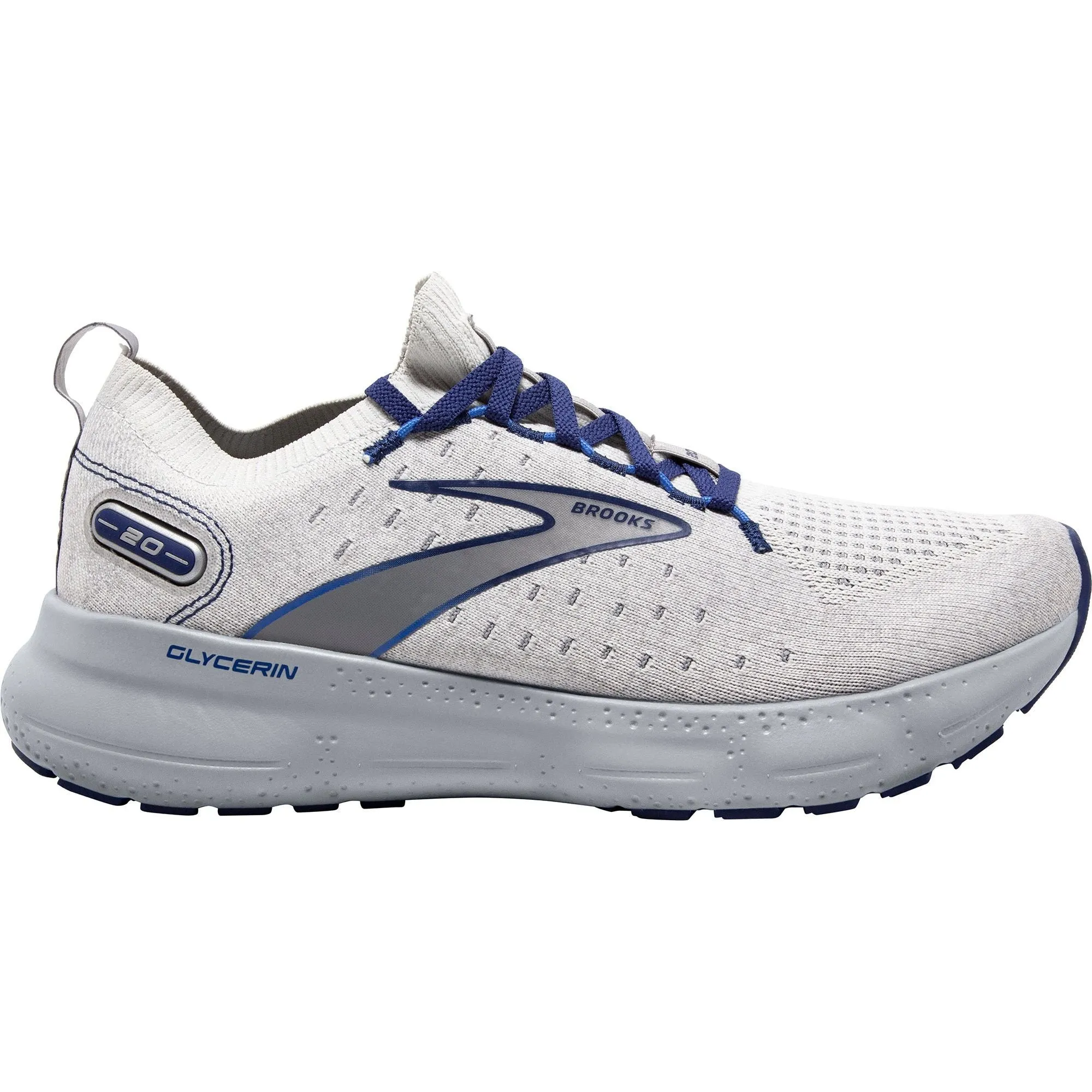 Brooks Glycerin StealthFit 20 Mens Running Shoes - Grey