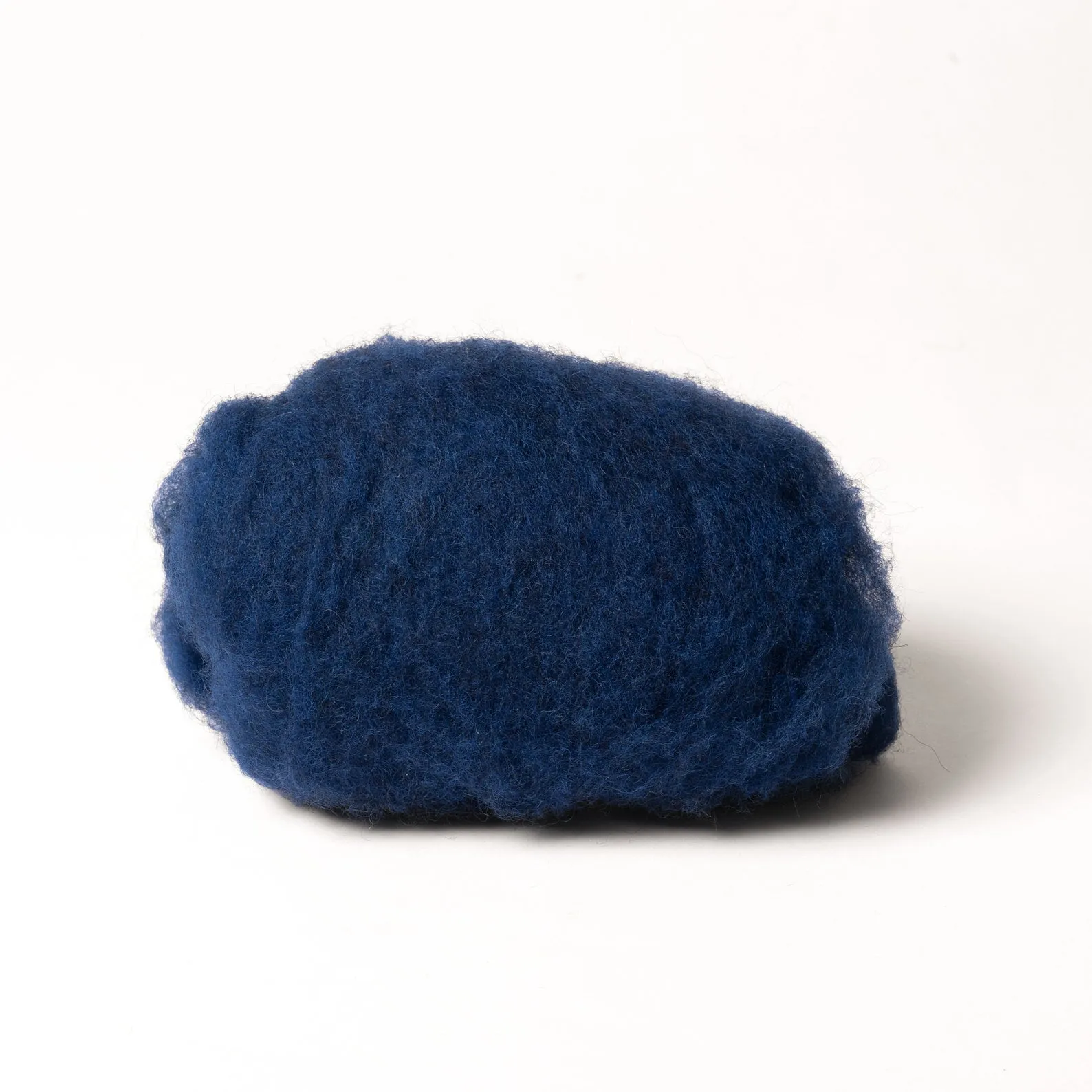 Dark Blue Wool for Wet Felting, Tyrolean Bergschaf