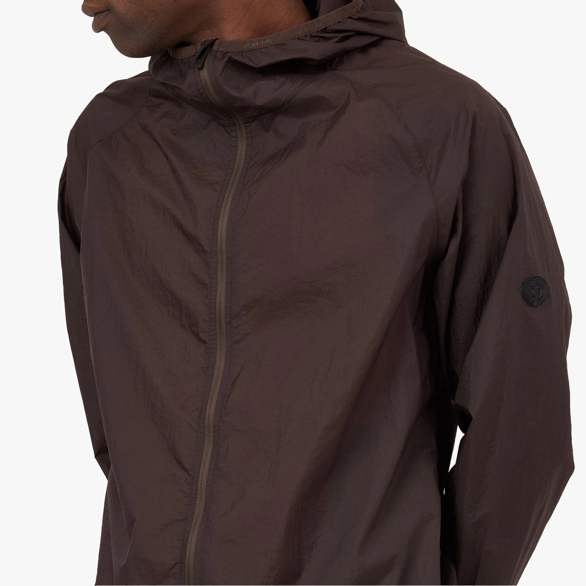 District Vision Ultralight Packable DWR Wind Jacket / Cacao