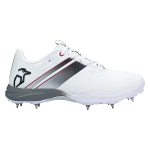 Kookaburra KC 2.0 Spike Cricket Shoes Black/White and Red/White