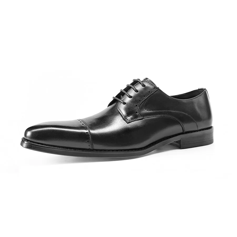 LuxeLeather Exotic Lace Up Business & Wedding Shoes