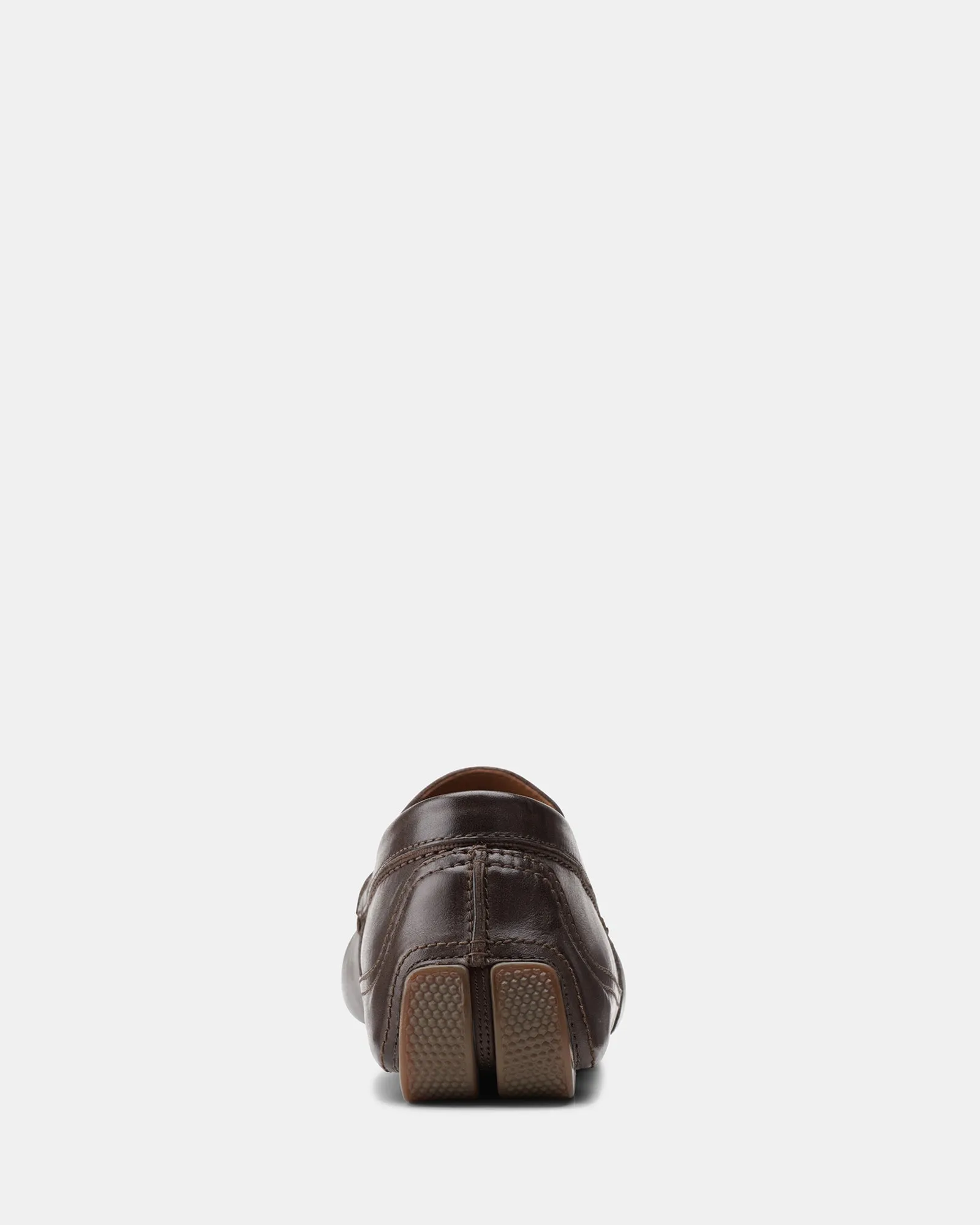 Markman Plain Dark Brown Leather