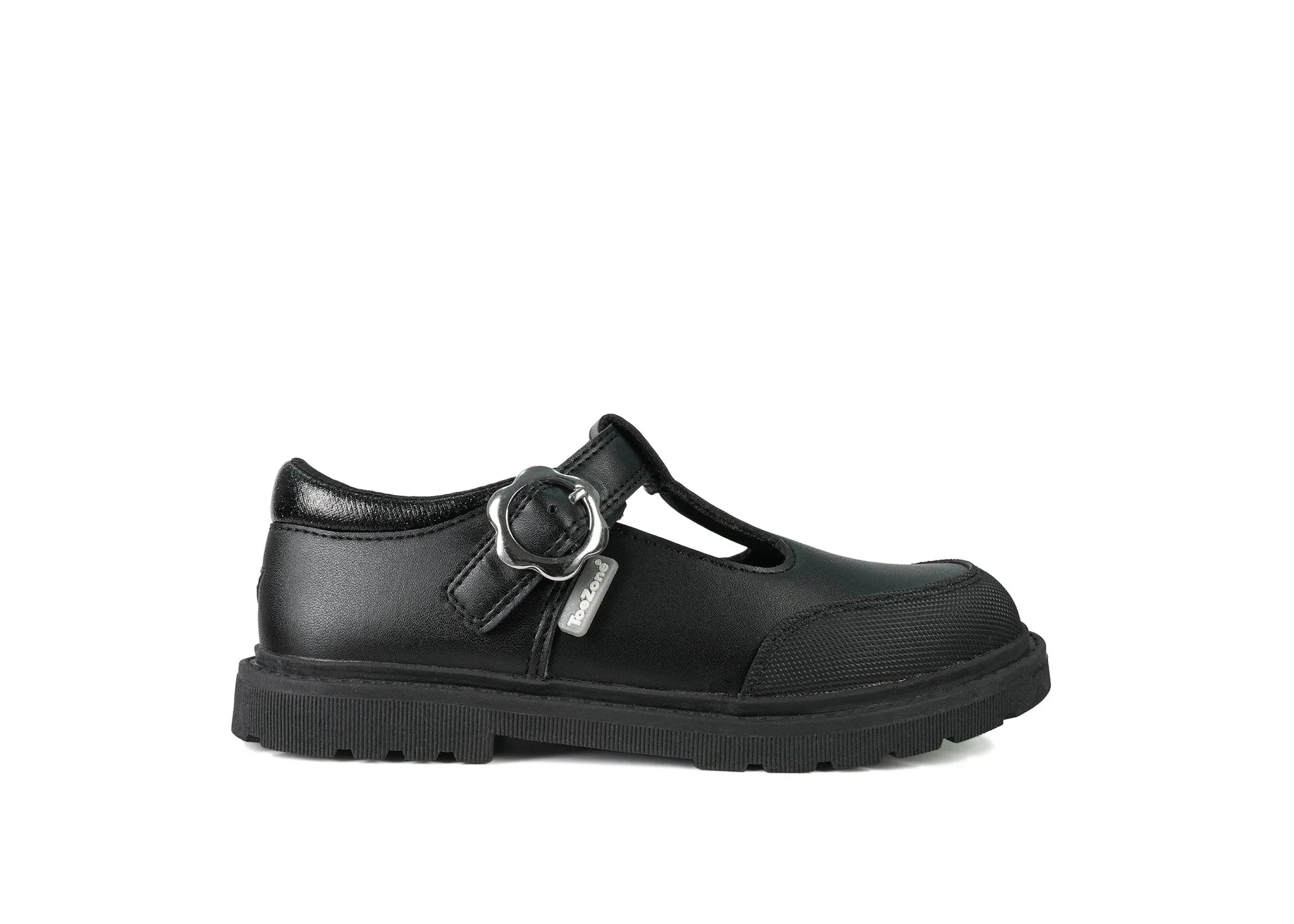 MAY - Vegan T-Bar Flower School Shoes