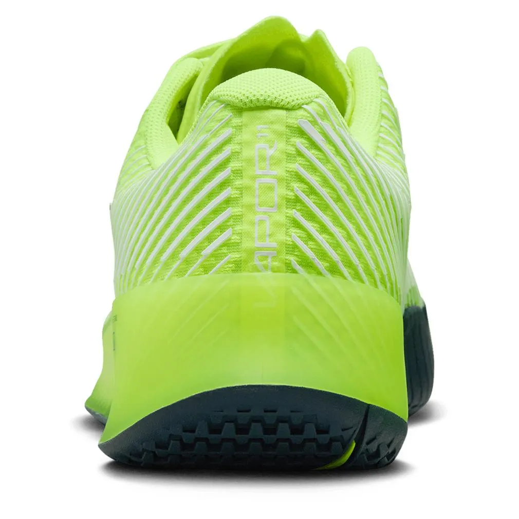 Mens Air Zoom Vapor 11 Tennis Shoes Volt and White