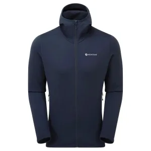 Montane Men's Fury Hooded Fleece Jacket - Eclipse Blue