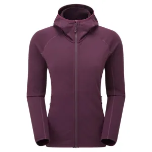 Montane Women's Protium Hooded Fleece Jacket - Saskatoon Berry