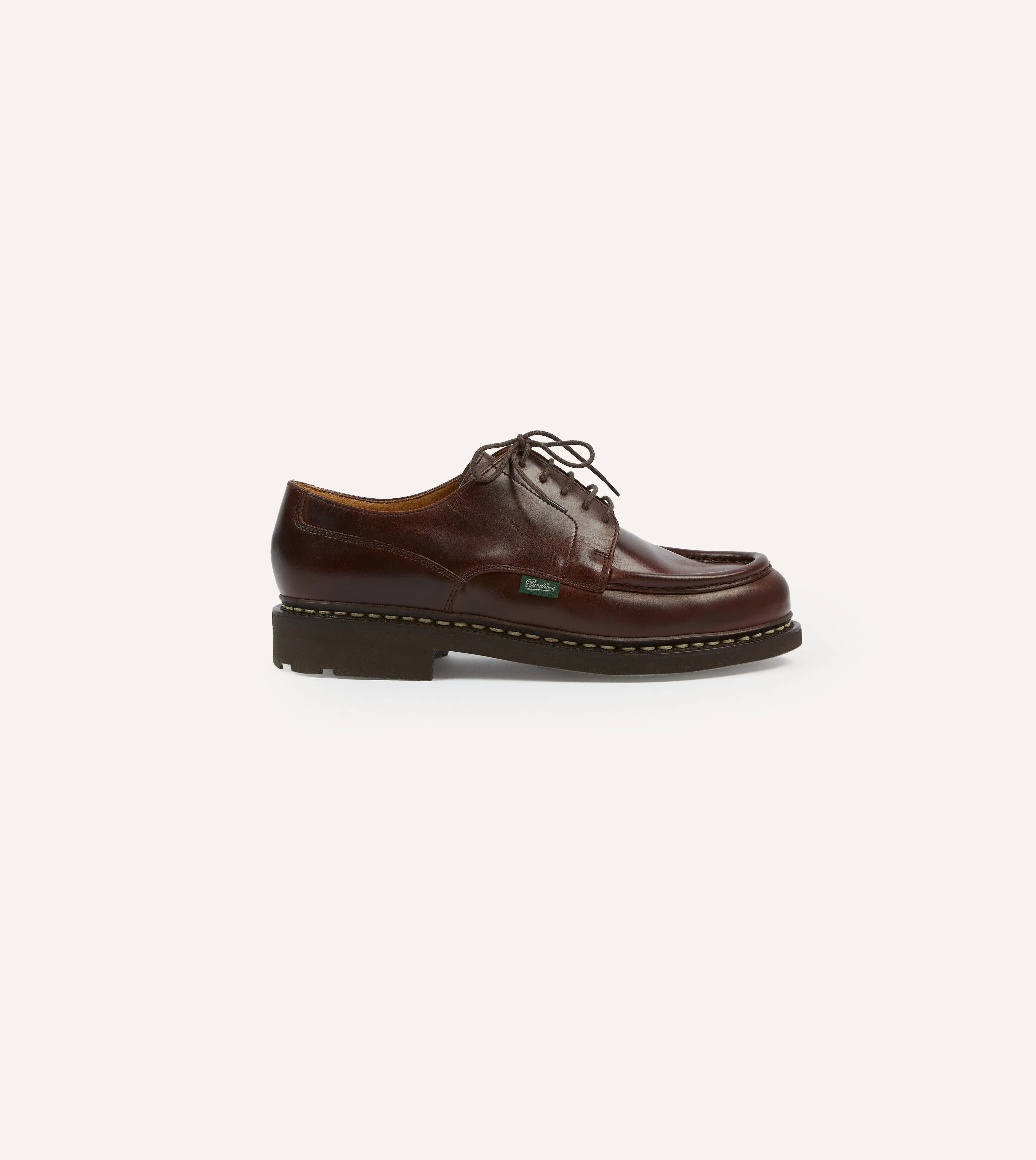 Paraboot Villandry Brown Calf Leather Derby Shoe