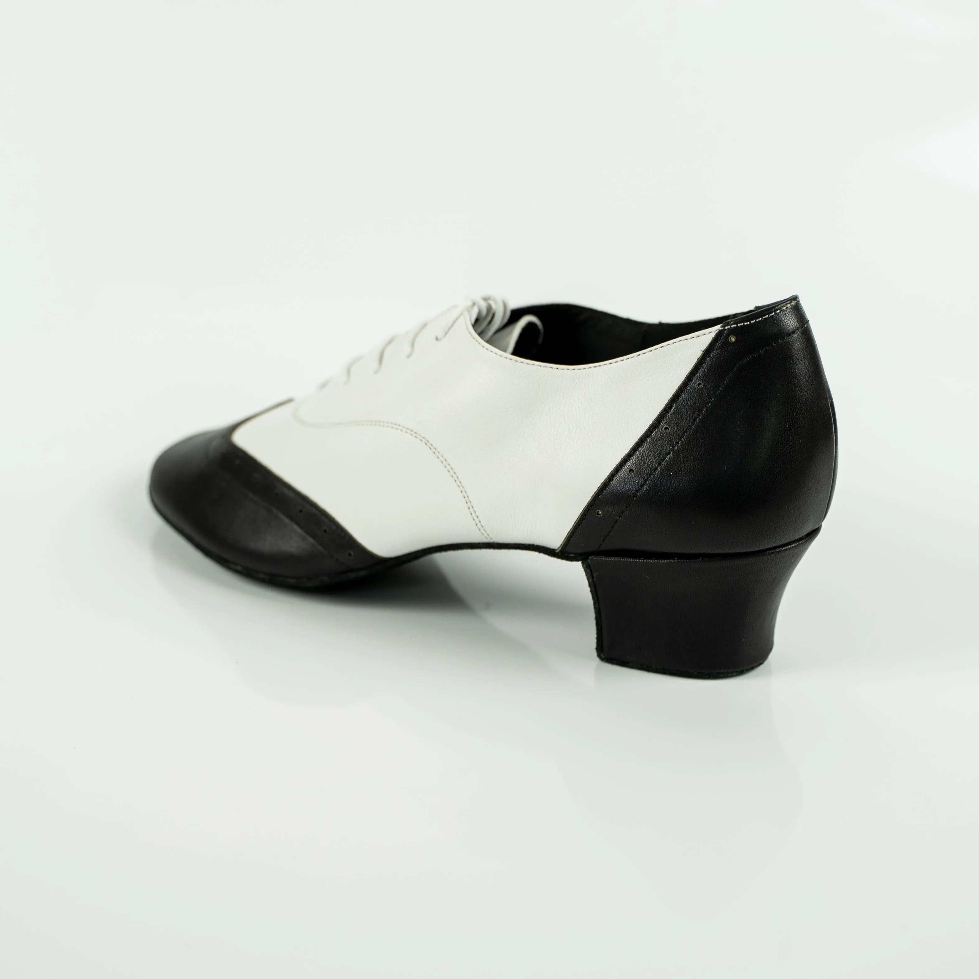 Polanski Black & White Men’s Mambo Cuban Latin Classic Dance Shoes