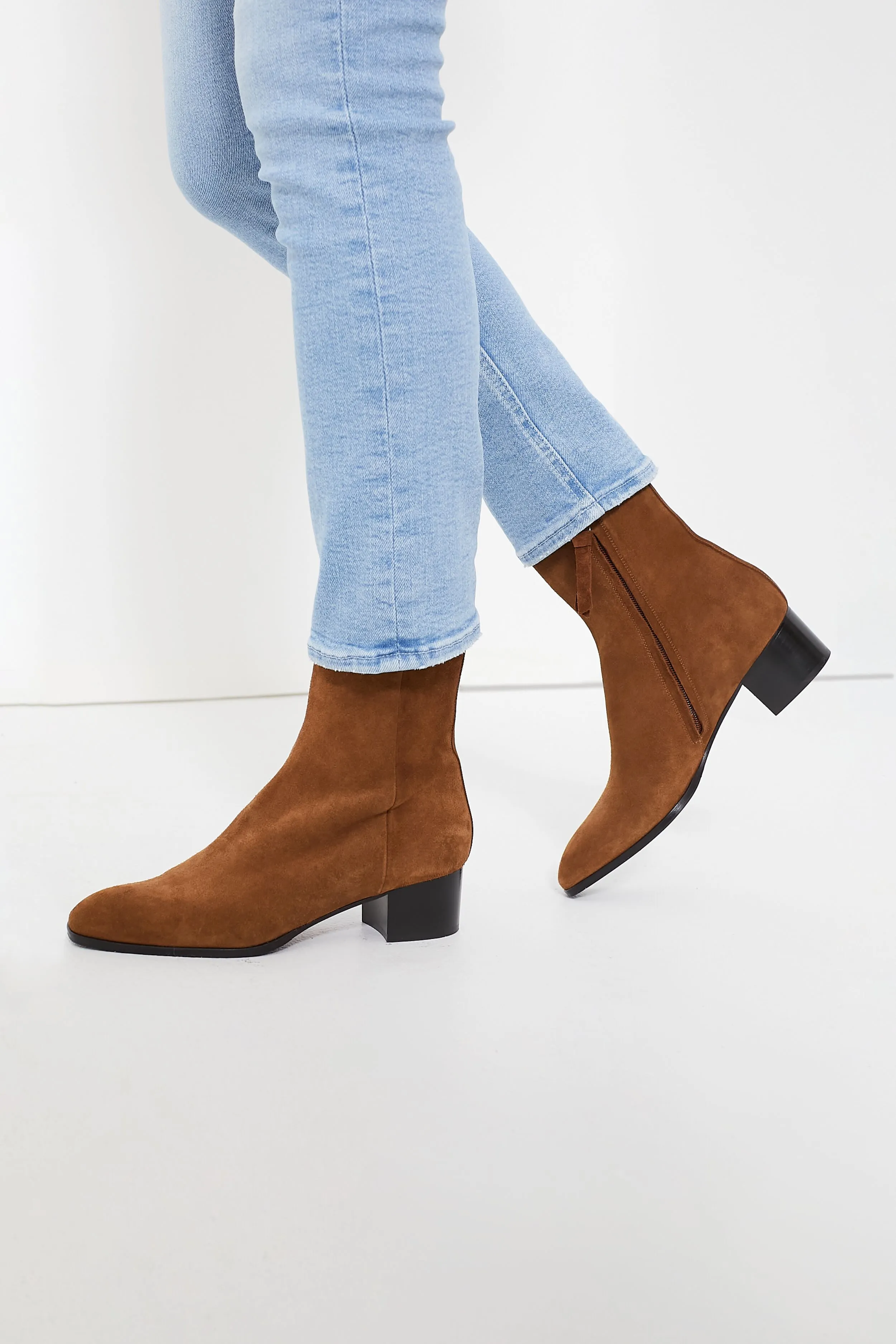 Tan Crosta Leather L'Irrequieta Boots