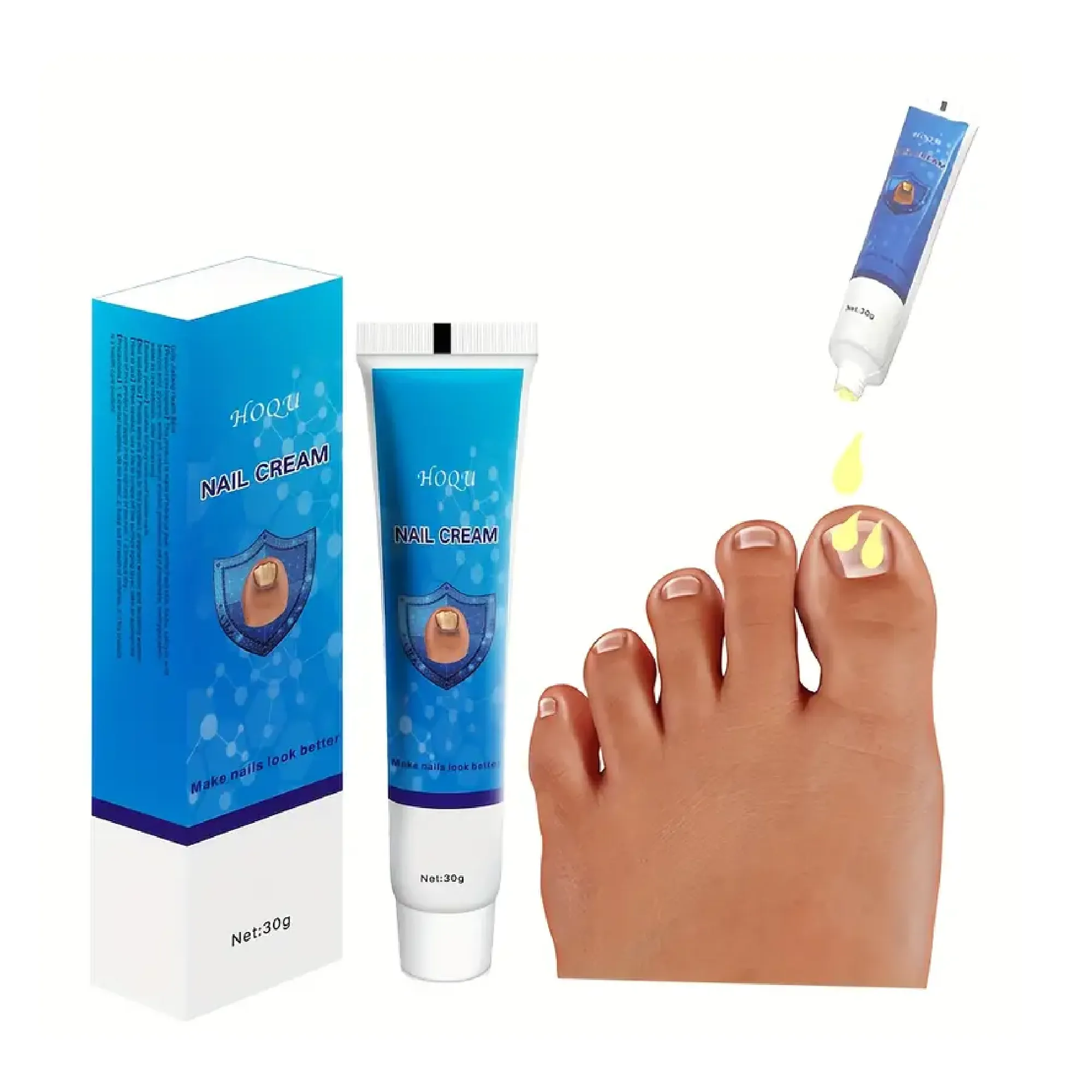 Toe Moisturizing Thickening Care Nail Toenail Daily Care Foot Spa Special