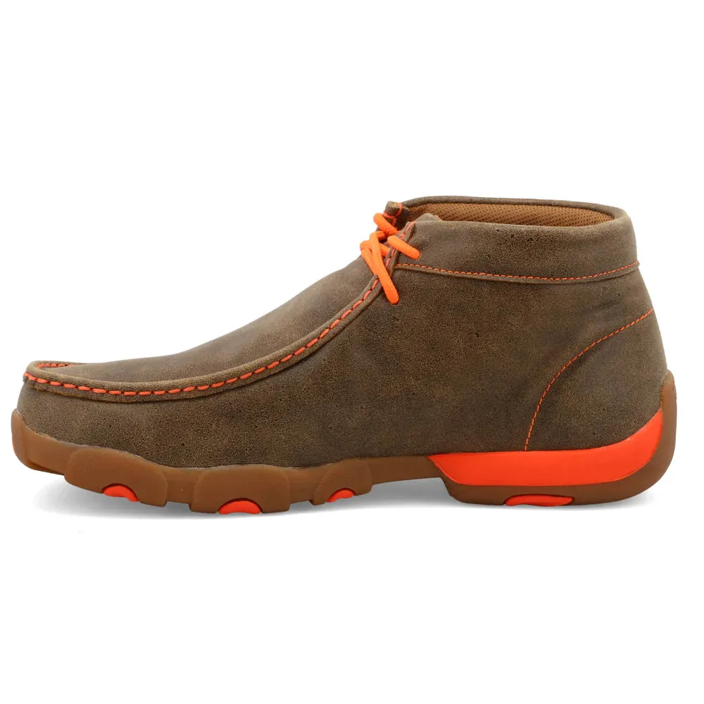 TWISTED X Men's Chukka Driving Moc - Orange