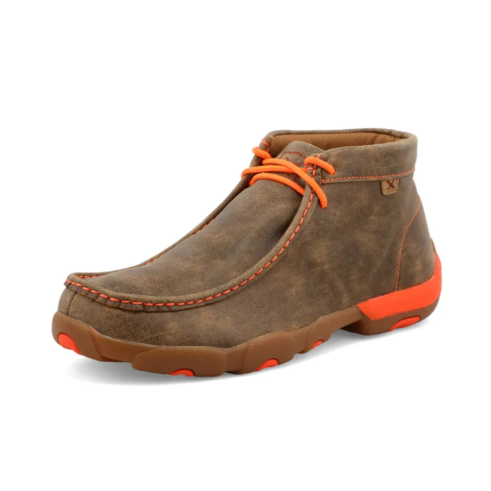 TWISTED X Men's Chukka Driving Moc - Orange