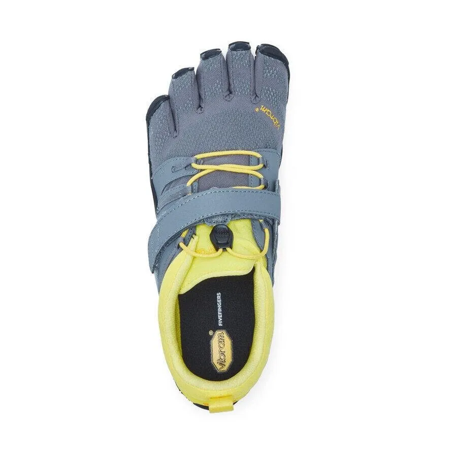 Vibram V-Train 2.0 Five Fingers Barefoot Feel Womens Trainers Grey / Lime