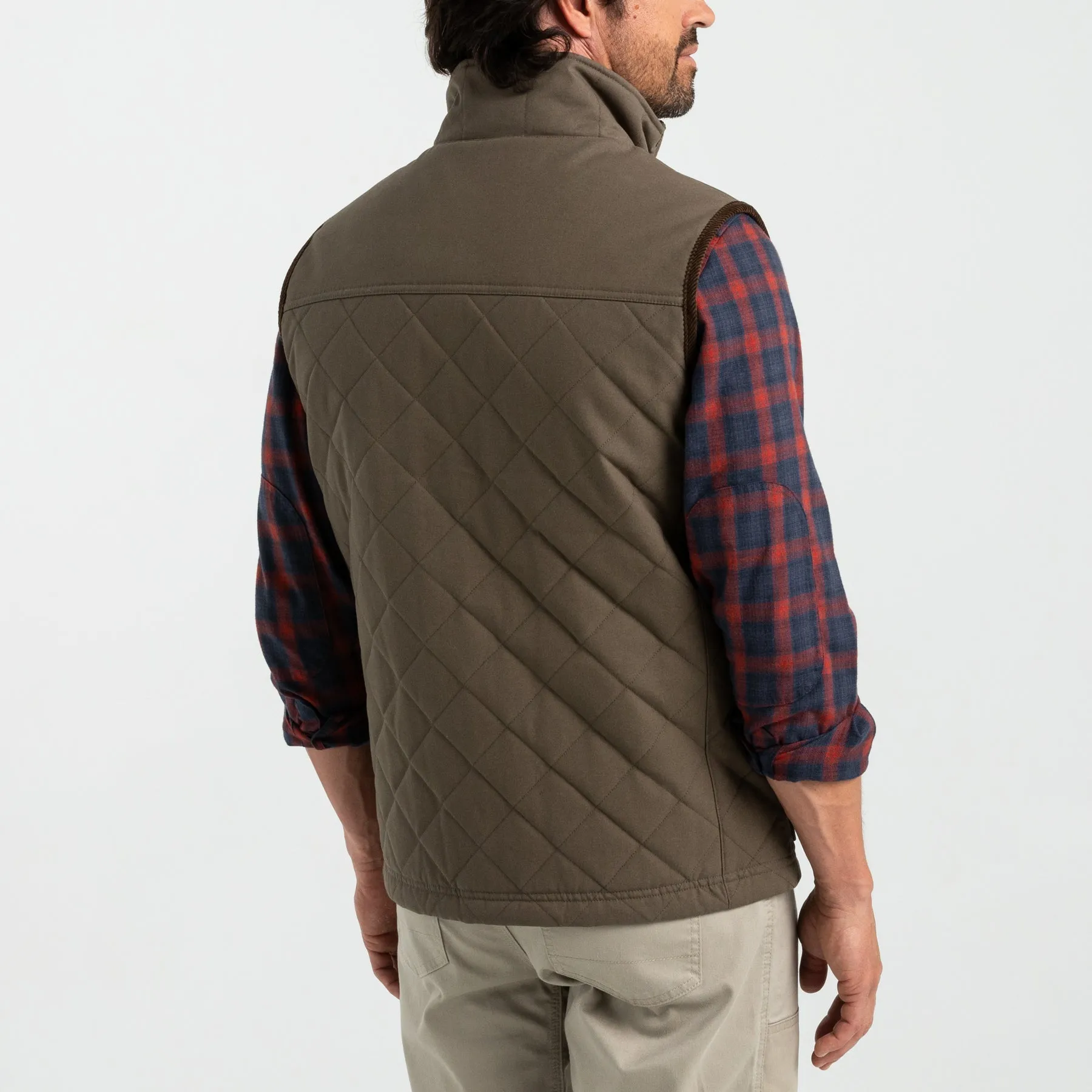 Waxed Duck Canvas Quilted Vest