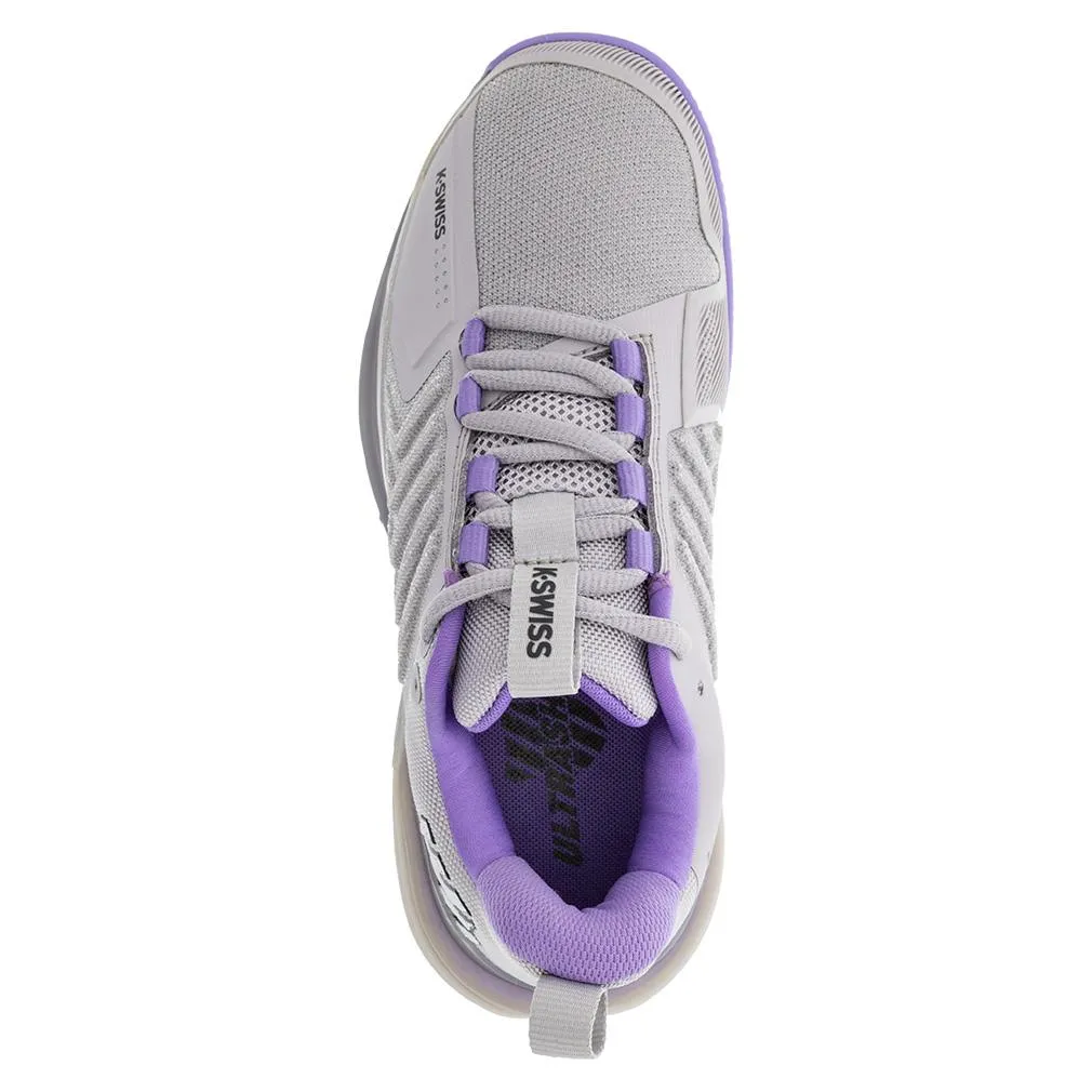 Women's Ultrashot 3 Clay Court Tennis Shoes Raindops and Paisley Purple